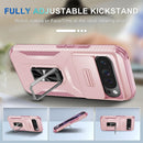 Google Pixel 8 Pro Case 2 Tempered Glass Screen Shockproof Protective Phone Cover Orange