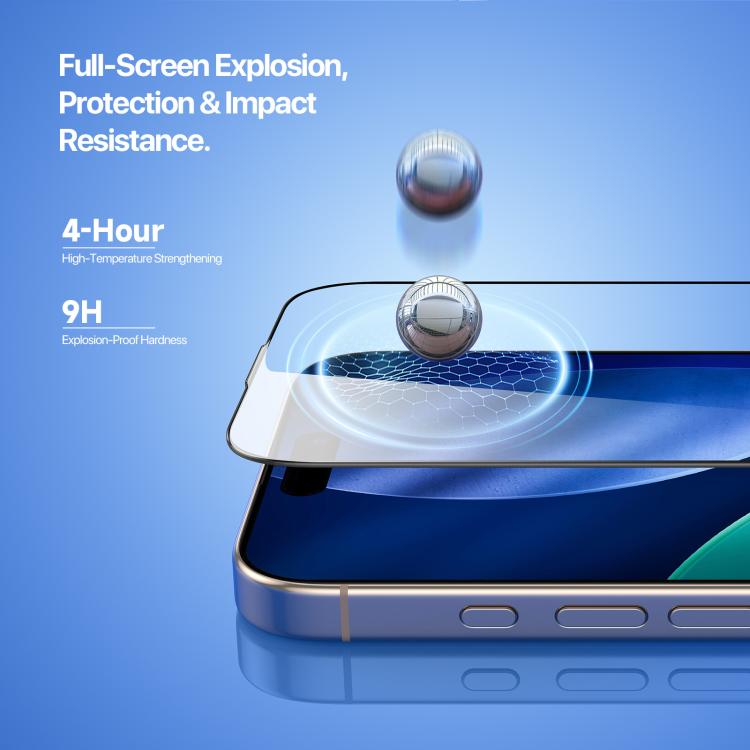 2.5D HD Fully Transparent Tempered Screen Protector