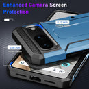 Pixel 8 Pro Screen Protector (6.7 - Inch) Dual Layer Heavy Duty Shockproof Protective Case - Army Green