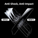 Three pack of tempered glass screen protectors for Apple iPhone 14 13 and 13 Pro with 6.1 inch scratch proof display