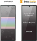 (3 Pack) Designed for Samsung Galaxy Z Fold 6 (Front Screen Only) Tempered Glass Screen Protector, anti Scratch, Bubble Free