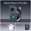 3 Pack for Iphone 15 Pro Max Privacy Screen Protector, Anti - Spy Tempered - Glass
