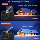 3 Pack Screen Protector for Iphone 15 [6.1 Inch] with 3 Pack Camera Lens Protector, Tempered Glass Film