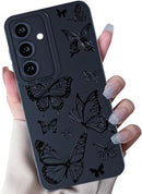 Samsung Galaxy S25 Plus Flower Butterfly Soft Silicone Phone Case