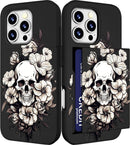 iPhone 16 Pro Case Cute Card Holder Slim Cases Paws Dog Craws