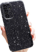 Samsung Galaxy S25 Ultra Bling Glitter Case – Thin Slim Shockproof Soft TPU Protective Cover with Sparkly Design for Girls