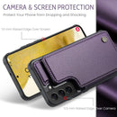 Samsung Galaxy S25 Plus Wallet Case with Card Holder Durable Protective Phone Case
