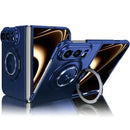 iPhone 18 Fold Magnetic Ring Kickstand Case