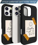 iPhone 16 Pro Case Cute Card Holder Slim Cases Paws Dog Craws