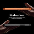 Slim fit aluminum case profile view