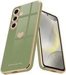 Samsung Galaxy S24 5G Girl Cute Bling Soft Back Shockproof Phone Case