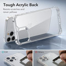 iPhone 16 Case Stand, 23FT Military Grade Drop Protection Heavy Duty Magnetic Phone Case Black