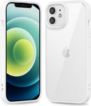 iPhone 16 Pro Transparent Hybrid Hard Shell Plastic & Soft Silicone Rubber Bumper