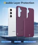 Samsung Galaxy S25 Dual Layer Heavy Duty Protective Cover