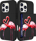 iPhone 16 Pro Case Cute Card Holder Slim Cases Paws Dog Craws