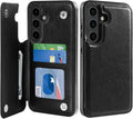 Samsung Galaxy S25 Ultra Card Slots Kickstand Protective Phone Case