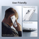 iPhone 16 Case Stand, 23FT Military Grade Drop Protection Heavy Duty Magnetic Phone Case Black