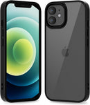 iPhone 16 Pro Transparent Hybrid Hard Shell Plastic & Soft Silicone Rubber Bumper