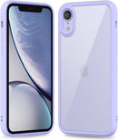 iPhone 16 Pro Transparent Hybrid Hard Shell Plastic & Soft Silicone Rubber Bumper