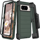 Google Pixel 9 Case Pro Case Protector Belt Clip Holster Body Cover with Kickstand Black