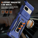 Google Pixel 9 Case Pro Case Protector Belt Clip Holster Body Cover with Kickstand Black