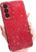 Samsung Galaxy S25 Ultra Bling Glitter Case – Thin Slim Shockproof Soft TPU Protective Cover with Sparkly Design for Girls
