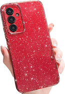 Samsung Galaxy S25 Ultra Bling Glitter Case – Thin Slim Shockproof Soft TPU Protective Cover with Sparkly Design for Girls