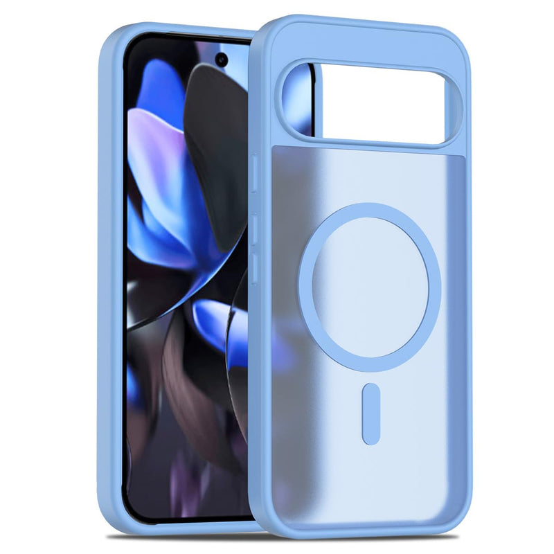 Case Fit for Google Pixel 10 Pro XL Compatible with MagSafe Magnetic Shockproof Military Grade Protection Rugged Phone Cover for Pixel 10 Pro XL (Purple)