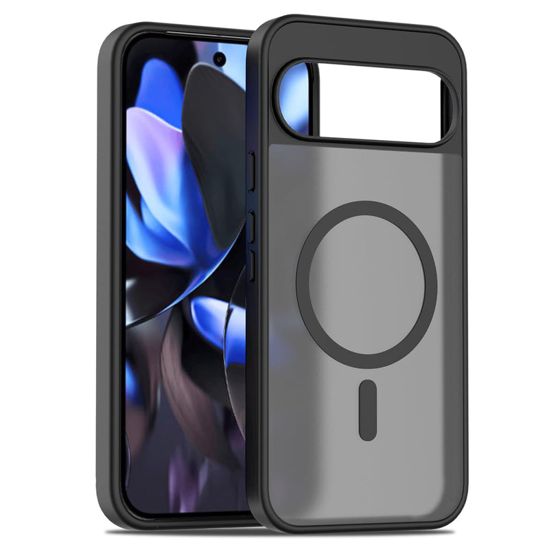 Case Fit for Google Pixel 10 Pro XL Compatible with MagSafe Magnetic Shockproof Military Grade Protection Rugged Phone Cover for Pixel 10 Pro XL (Purple)