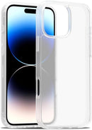 iPhone 16 Pro Case Matte Military Grade Drop Protection Frosted Translucent Black