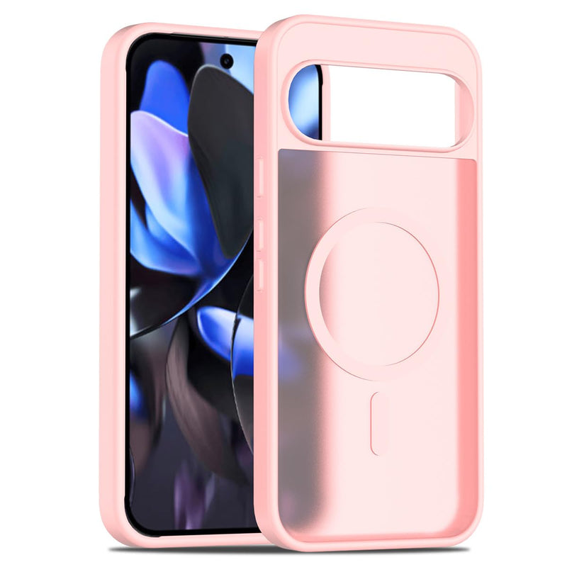Case Fit for Google Pixel 10 Pro XL Compatible with MagSafe Magnetic Shockproof Military Grade Protection Rugged Phone Cover for Pixel 10 Pro XL (Purple)