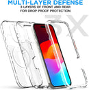 iPhone 16 Pro Case(6.3") Magnetic Heavy Duty Drop Protection Full Body Proof Military Protective