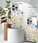 iPhone 16 Pro Case Cute Card Holder Slim Cases Paws Dog Craws