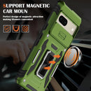 Google Pixel 9 Case Pro Case Protector Belt Clip Holster Body Cover with Kickstand Black