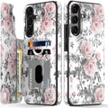 Galaxy S25 Card Slots Kickstand Protective Phone Case