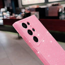 Samsung Galaxy S25 Ultra Bling Glitter Case – Thin Slim Shockproof Soft TPU Protective Cover with Sparkly Design for Girls