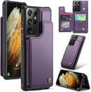 Samsung Galaxy S25 Plus Wallet Case with Card Holder Durable Protective Phone Case