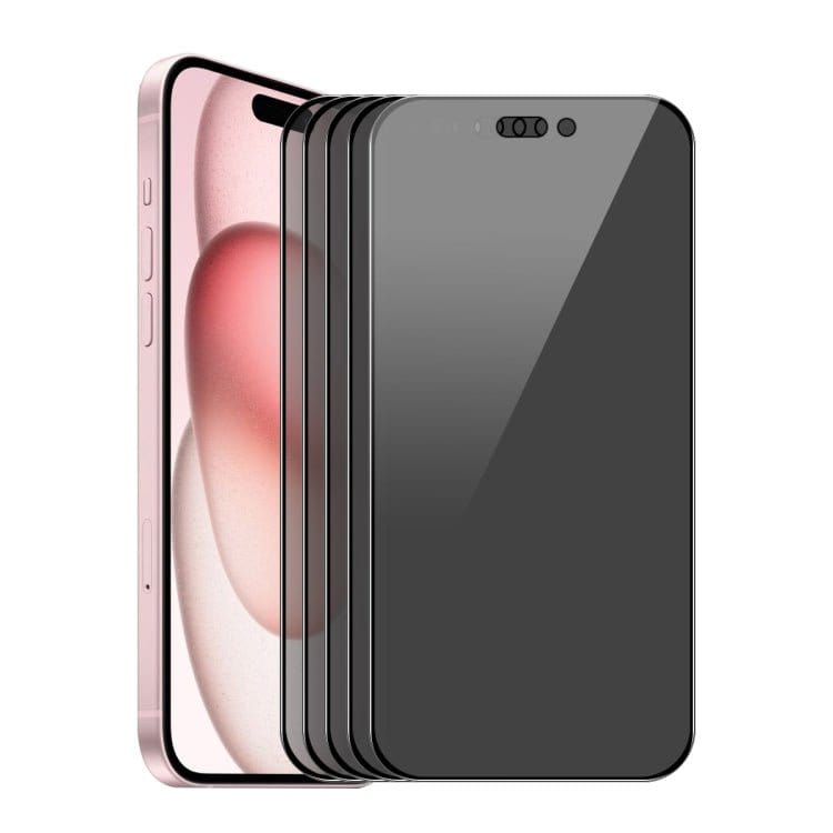 5pcs Hat - Prince 28° Anti - peeping Tempered Glass Protector Full Screen Film