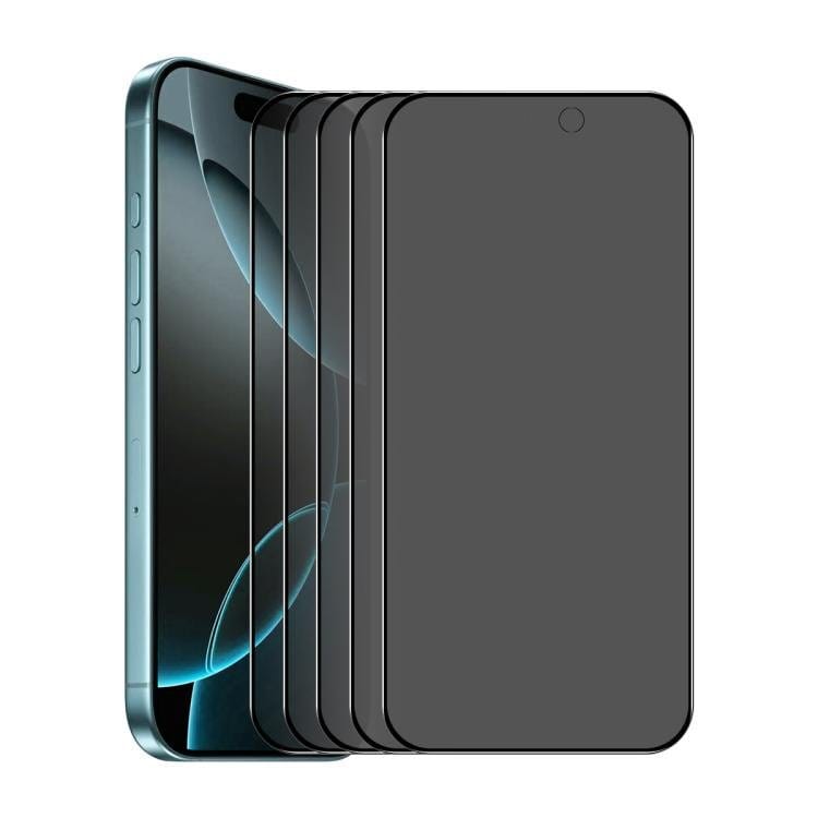 5pcs Hat - Prince 28° Anti - peeping Tempered Glass Protector Full Screen Film