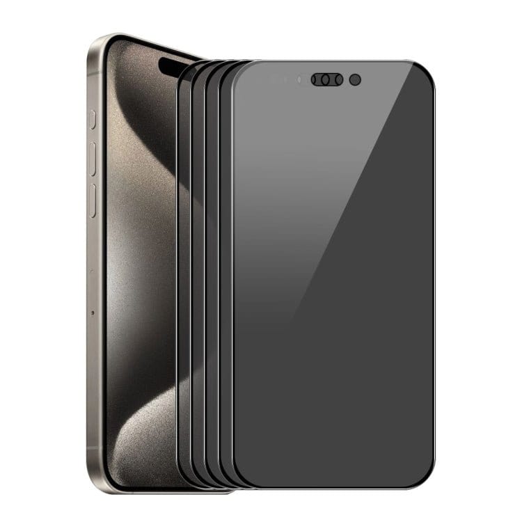 5pcs Hat - Prince 28° Anti - peeping Tempered Glass Protector Full Screen Film