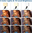 60 LED Portable Selfie Light Video Conference Lighting with Clip & Camera Tripod