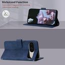 Pixel 9 Pro Wallet Card Holder Leather Folio Flip Case