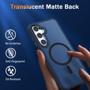 Samsung Galaxy S25/S24 Plus Screen Protector Translucent Magnetic Case