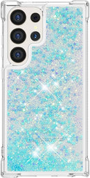 Samsung Galaxy S25 Glitter Sparkle Cute Liquid Phone Case