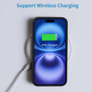 iPhone 16 Pro Case Matte Military Grade Drop Protection Frosted Translucent Black