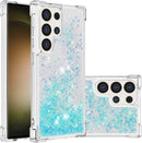 Samsung Galaxy S25 Glitter Sparkle Cute Liquid Phone Case