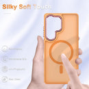 Samsung Galaxy S25 Ultra Matte Magnetic Case with Anti - Fingerprint Finish