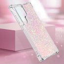Samsung Galaxy S25 Glitter Sparkle Cute Liquid Phone Case