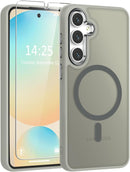 Samsung Galaxy S25/S24 Plus Screen Protector Translucent Magnetic Case