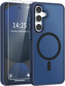 Samsung Galaxy S25/S24 Plus Screen Protector Translucent Magnetic Case